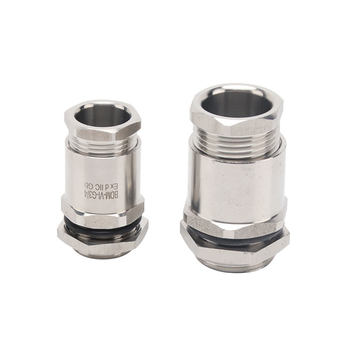 Stainless steel 304 single-pressure explosion-proof gran head g1/2 pipe type cable introduction device metal explosion-proof joint