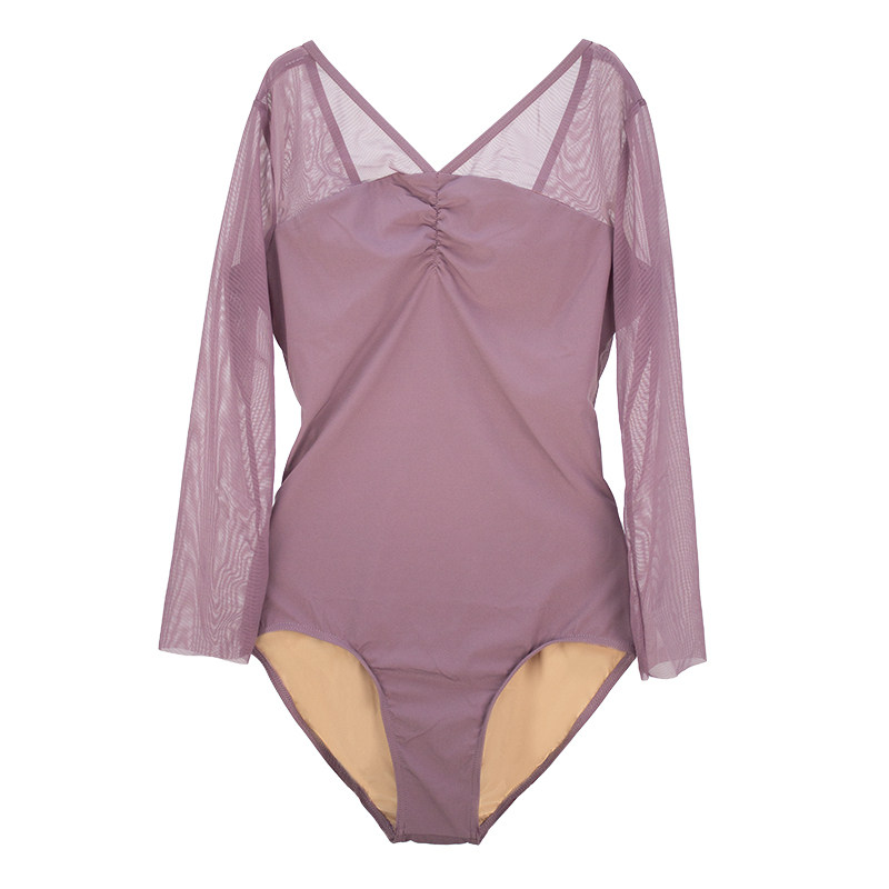 Dance Garden Wang Jun Mesh Backless Ballet Dance Gymnastics Suit