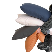 Muji 100% cotton pillowcase 100% cotton pillowcase 1 pair of pillowcases dormitory pillowcase home 48x74cm