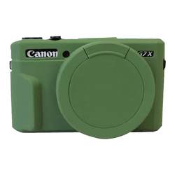 Resistant silicone case suitable for Canon g7x2 g7x3 Mark II III camera bag suitable for silicone case camera bag camera protective case dustproof soft case portable anti-fall