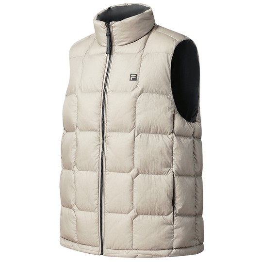 FILA reversible down vest for men to keep warm