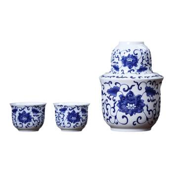 Household chinese-style set half pound wine warmer