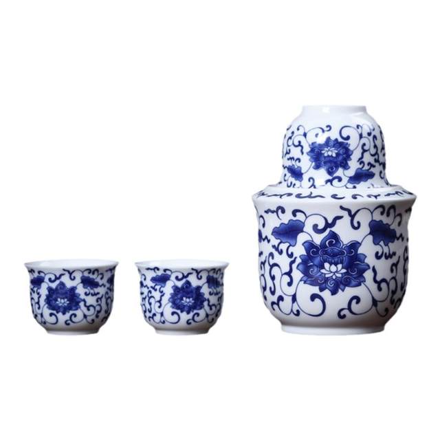 Household Chinese-style set half pound wine warmer