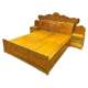 Golden nanmu high and low bed small leaf Chinese style
