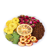 Lemon winter melon lotus leaf tea scraping oil to slim down the belly and burning fat lemon slices soaked in water things to drink scented tea healthy tea