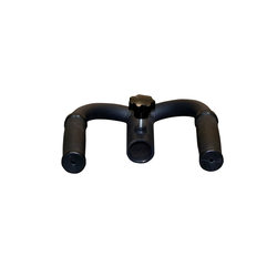 T-Bar Handle Rowing Barbell T-Bar Deadlift Handle T-Shaped Double-Handle Barbell Barrel Rack Fitness Pull-Up Barrel