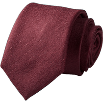 HLA Heilan House arrow-shaped tie 2024 new style containing mulberry silk wedding banquet business soft tie for men