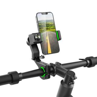 Bicycle and mountain bike mobile phone holder can be used for horizontal or vertical screen