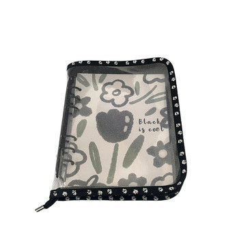 Jewelry storage book thickened zipper jewelry earrings bracelet sealing bag transparent bag dust-proof oxidation-proof self-sealing bag