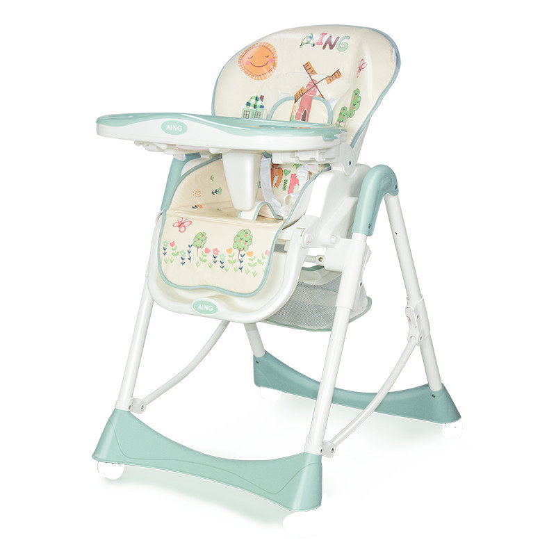 AING Aiyin baby dining chair multifunctional baby dining chair portable folding C002 children's dining table chair dining chair