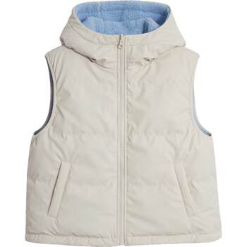 Gap ຂອງແມ່ຍິງລະດູຫນາວ imitation sherpa reversible vest ນອກ windproof ກິລາລົງ jacket 720917