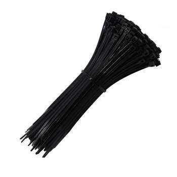 ສາຍມັດສາຍ Nylon locking ຕົນເອງ locking plastic binding cable tie 3*100 cable tie strangled dog cable tie line 100 small packages ready for sale 4*200 holder