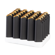 Metal frosted grinding wheel open flame lighter custom-made printing disposable lighter customized hotel advertising wholesale