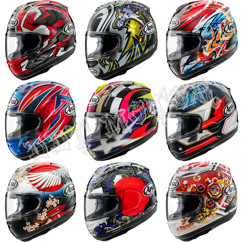 arai haga replica helmet Corsair-X GP Rx 7x Arai 41 Arai