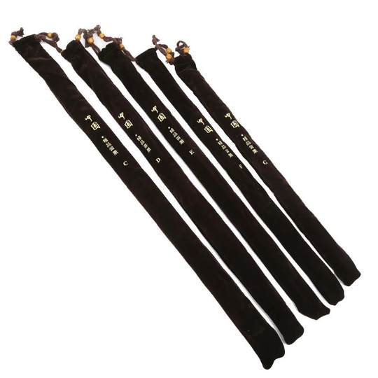 Набор флейт/набор бамбуковых флейт/набор поперечных флейт упаковка инструментов/упаковочная сумка для флейт бархатный мешок | бархатная сумка