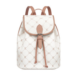 Kappa Genuine New Style Backpack for Women, Fashionable and Versatile Student School Bag, Large Capacity Commuter Backpack for Men