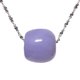 Natural Jadeite Passepartout Transfer Pearl Pendant Necklace