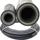 Black clamp rubber hose with pressure resistance, aging and explosion protection