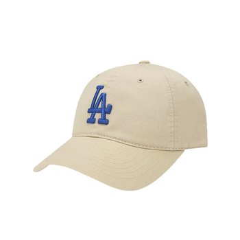 Soft top mlb hat showing face with small duckling cap wide brim