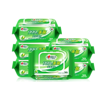 Xinxiangyin Sterilizing Wipes Thickened Large Size Convenient Cleaning Sanitary Disinfecting Wet Wipes Household Alcohol-Free 30 Pumps