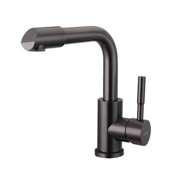 Submarine washbasin faucet hot and cold