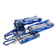 Folding portable allen wrench tool set