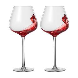 mumu authentic European luxury high-end crystal red wine cup home burgundy goblet decanter set