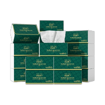 Qingmu Junko tissue paper 4 layers 80 pieces x 6 pack napkins household affordable toilet paper facial tissue paper