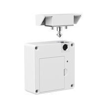 Verrouillage de léclusage de la tondeuse à perforation libre Invisible Invisible Home Shoe Cabinet Sublock Double Folio NFC Intelligent Induction Cabinet Door Lock