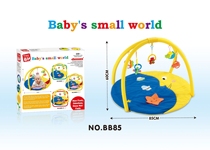 Factory direct sales infant moon boat vitality fitness frame game blanket early education toys
