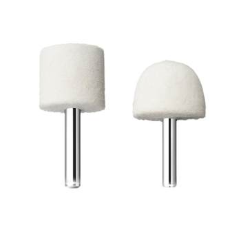 Wool grinding head polishing cylindrical fine mirror