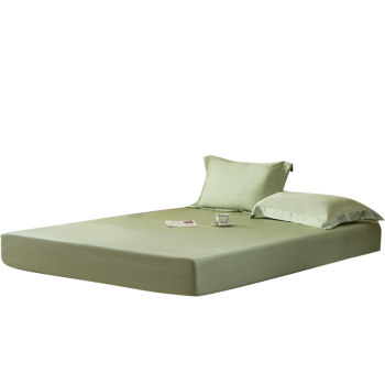 Muji Class A 80-count Lenzing Tencel 80-count single sheet summer ice silk bed sheet single solid color ສາມາດປັບແຕ່ງໄດ້