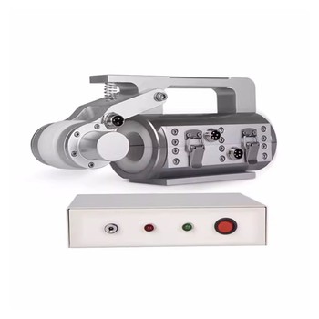 Portable elevator coal mine winch wire rope flaw detector