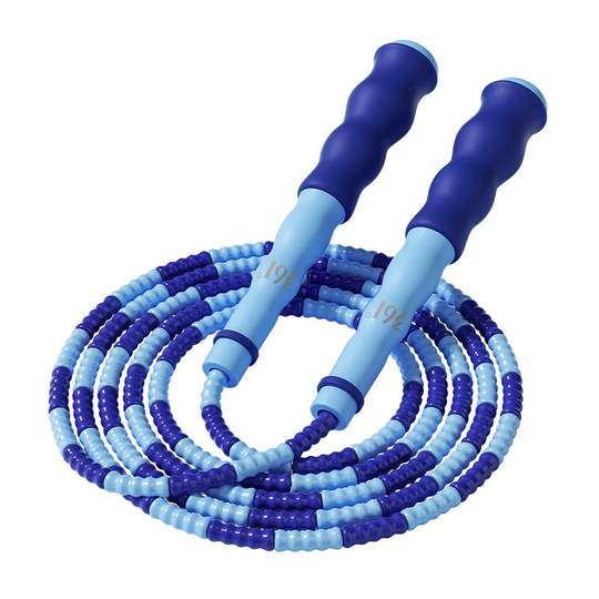 361度竹节跳绳儿童小学生专用幼儿园初学大班一年级健身绳子跳神