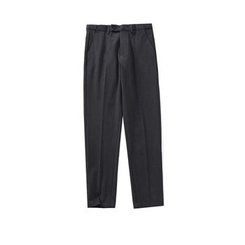 Men's high-end drapey casual trousers with elastic waist