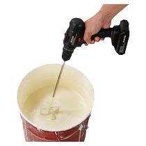 AULDA handheld egg beater for home and business use 304 stainless steel extended batter sesame paste flour electric drill stirring rod