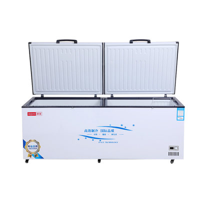 Freezer commercial large-capacity single-temperature smart household fresh-keeping and freezing dual-use copper tube horizontal refrigerator freezer oversized