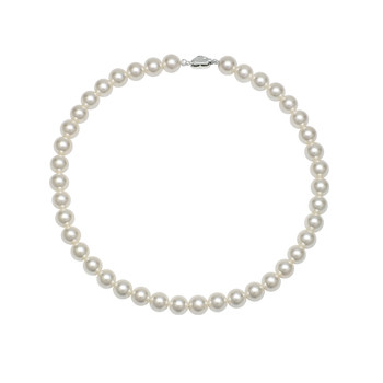 Shijia zhengyuan pearl necklace light luxury new year clavicle chain
