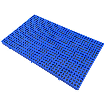 ກະດານປ້ອງກັນຄວາມຊຸ່ມຊື້ນຕາຂ່າຍໄຟຟ້າພາດສະຕິກ pallet pallet freezer platform moisture-proof pad warehouse board card board warehouse cargo moisture-proof pad