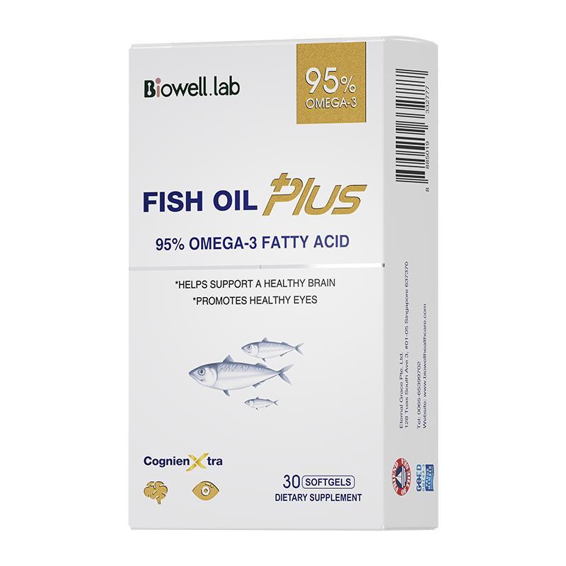 3 pieces Biowell St. Cook's Little Venus Fish Oil plus dha for students, teenagers and children to supplement brain memory