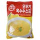 Korean imported tumbler instant corn soup