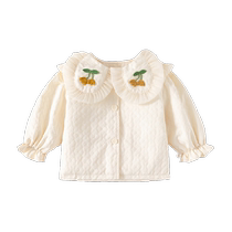 Banxidi Girls Jackets Spring and Autumn 2024 New Fashionable Baby Long-Sleeved Tops Childrens Autumn Clothing Childrens Clothes