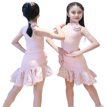 Dandel 2024 new spring and summer Latin dance clothes for girls sleeveless skirt practice clothes advanced performance practice clothes