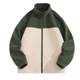 Jeanswest polar fleece stand collar men's winter jacket