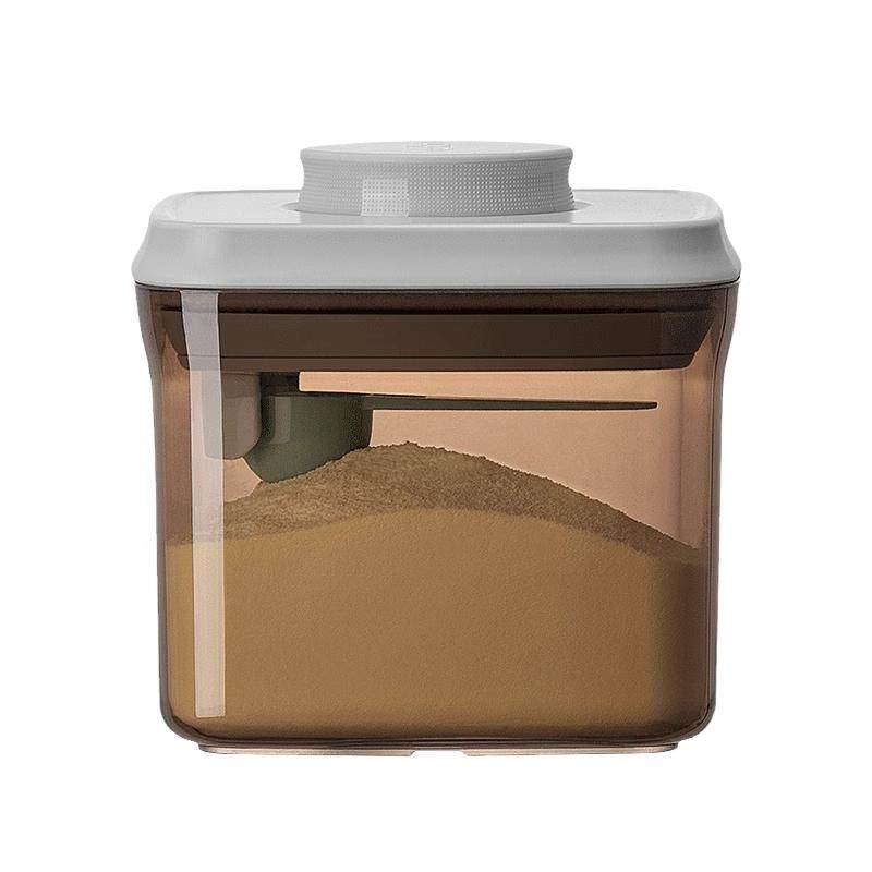 安扣奶粉罐米粉盒防潮密封罐便携外出奶粉盒分装盒婴儿米粉储存罐