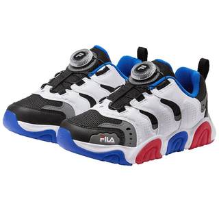 FILA KIDS斐乐童鞋儿童闪灯鞋2026春季新款男女小童旋钮运动鞋