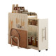 Kitchen countertop seasoning storage rack small narrow seasoning storage rack oil salt sauce vinegar seasoning stove shelf