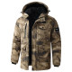 Thickened work clothes three-layer thickened winter plus velvet plus cotton Thickened work clothes three-layer thickened winter plus velvet plus cotton