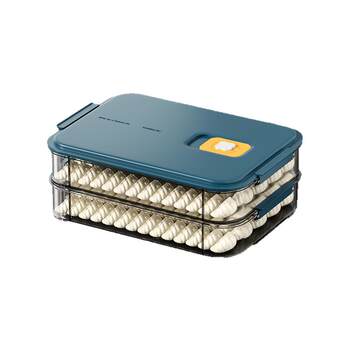 Special dumpling storage box for refrigerators for freezing