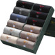 Seven Wolf men's pure cotton antibacterial and anti-odor medium socks